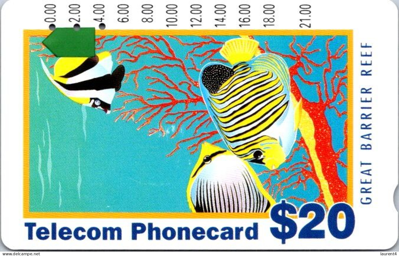 19-4-2024 - Phonecard - Australia  - (duplicate Phonecard) Fish (3 X $ 20.00) - Australië