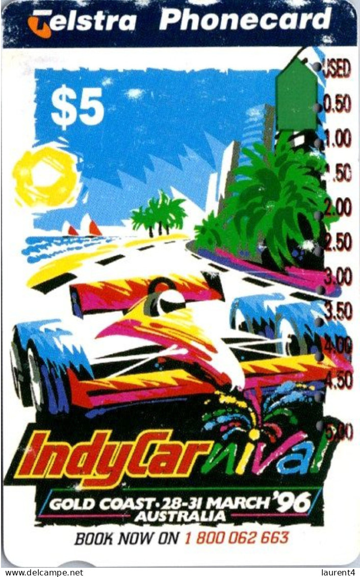 19-4-2024 - Phonecard - Australia  - (phonecard) Indi-Carnival 96  X 1 - Australië