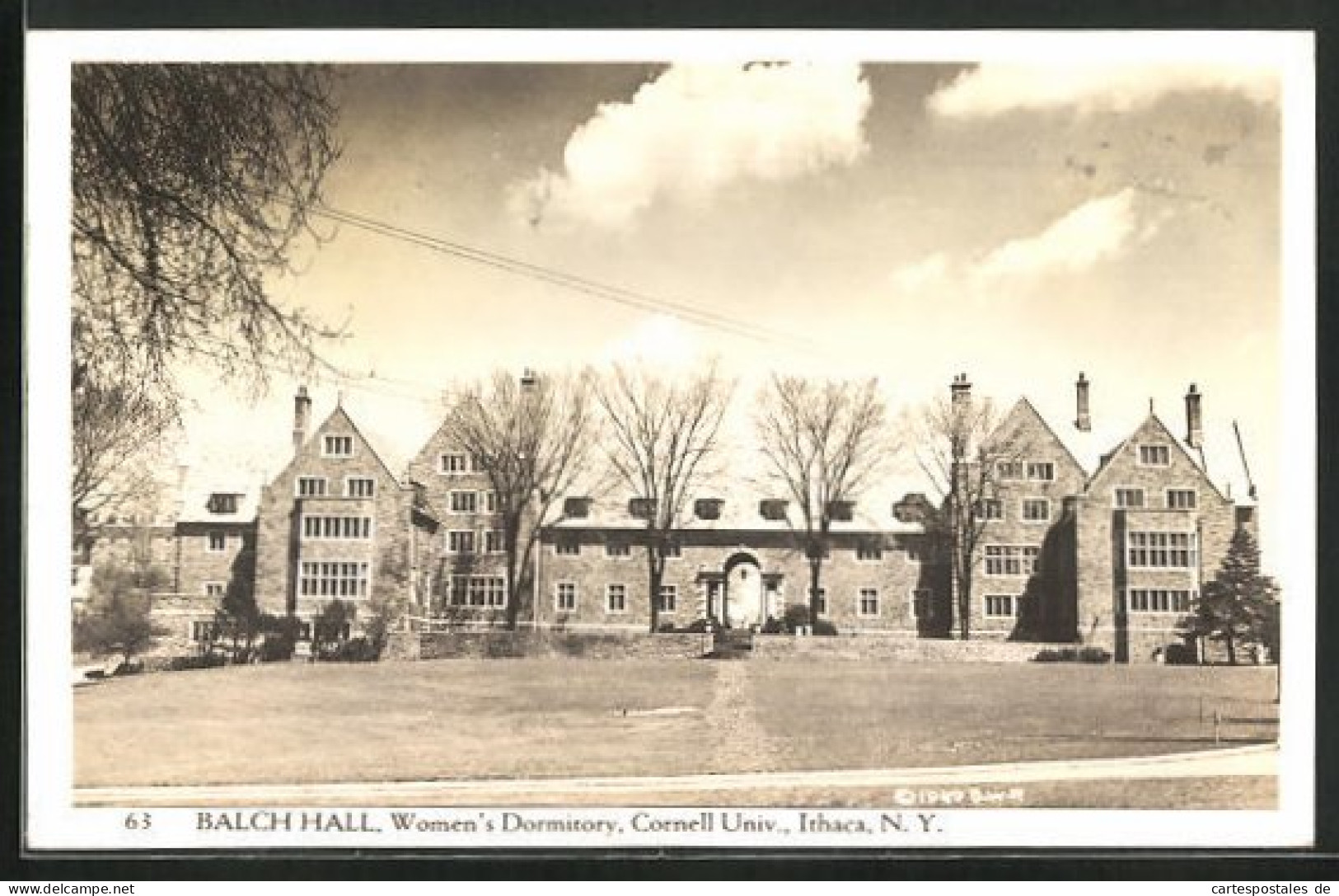 AK Ithaca, N.Y., Balch Hall, Women`s Dormitory, Cornell Univ.  - Other & Unclassified