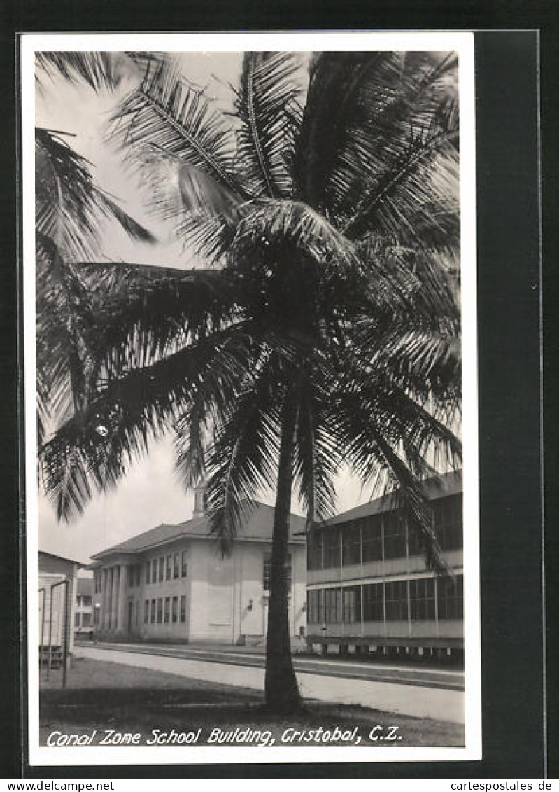 AK Cristobal, Canal Zone School Building  - Panamá
