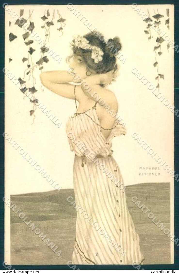 Artist Signed Kirchner R. Lady Greek Girls D.30-9 Postcard VK8392 - Sonstige & Ohne Zuordnung