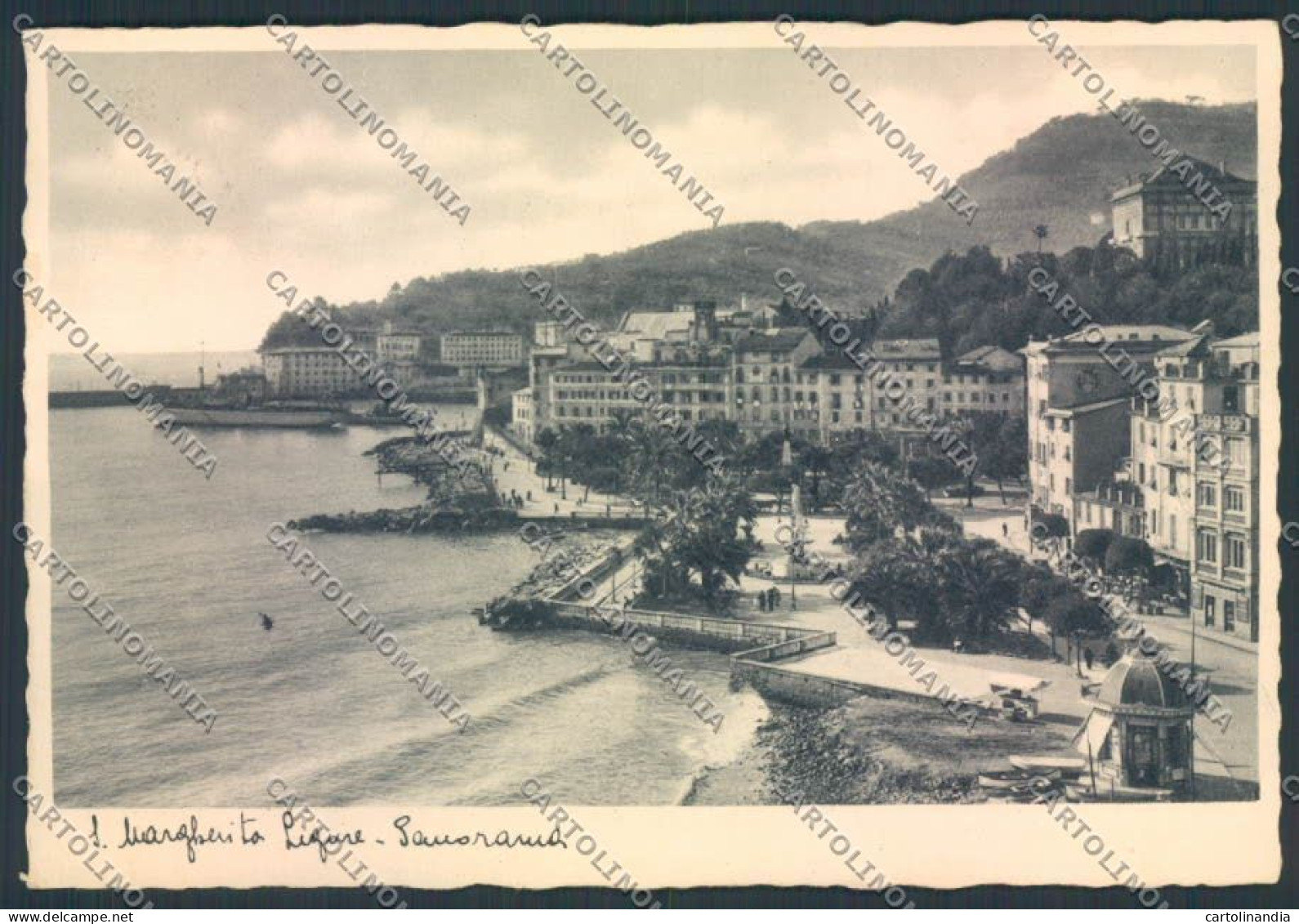 Genova Santa Margherita Ligure FG Cartolina ZF2776 - Genova