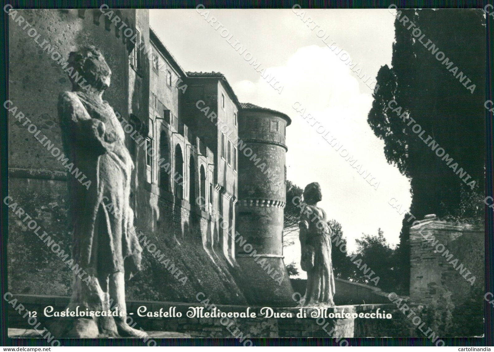 Terni Castel Viscardo Castello FG Foto Cartolina KB5039 - Terni