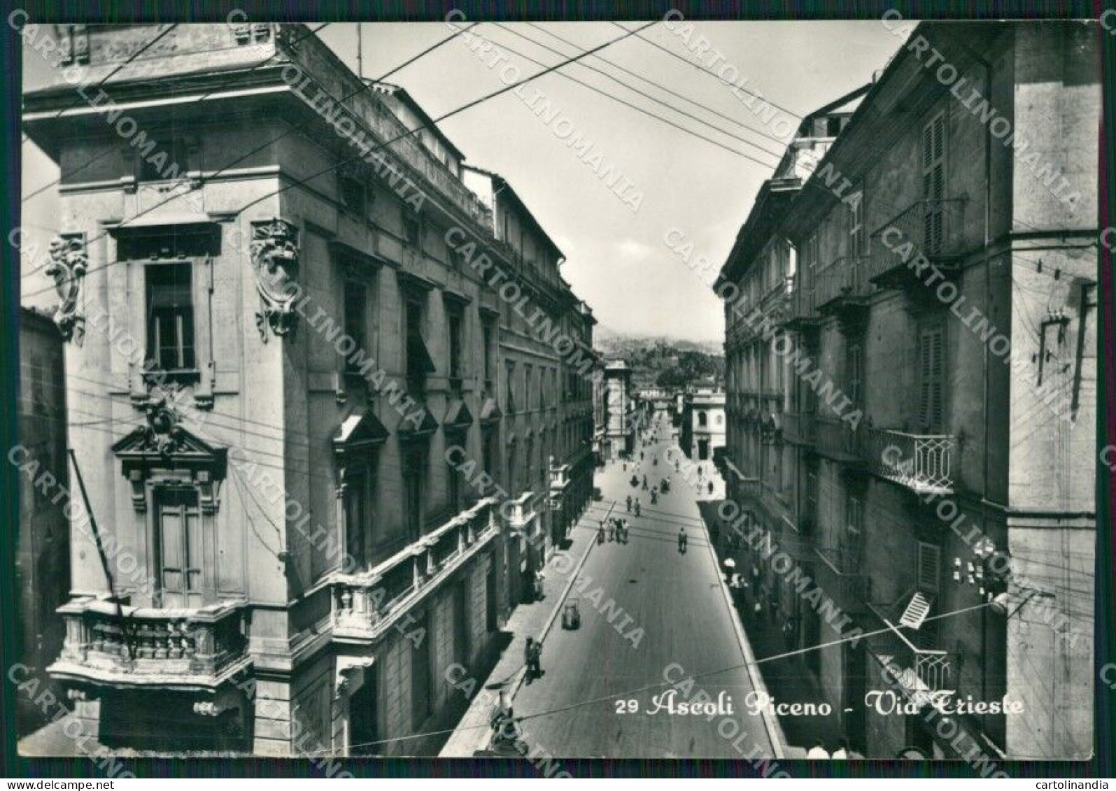 Ascoli Piceno Città ABRASA Foto FG Cartolina ZKM7485 - Ascoli Piceno