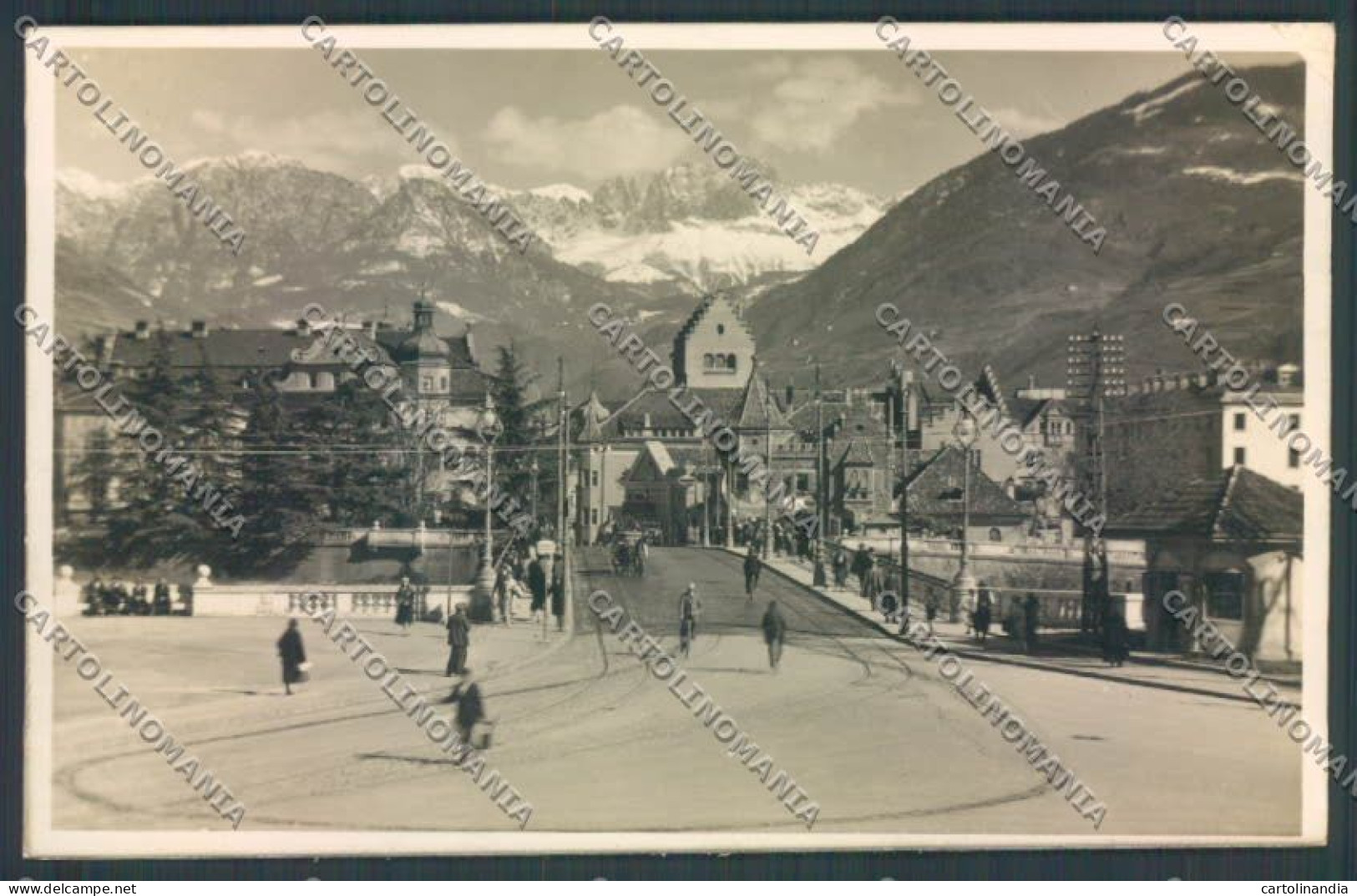 Bolzano Città ABRASA Foto Cartolina ZT8910 - Bolzano