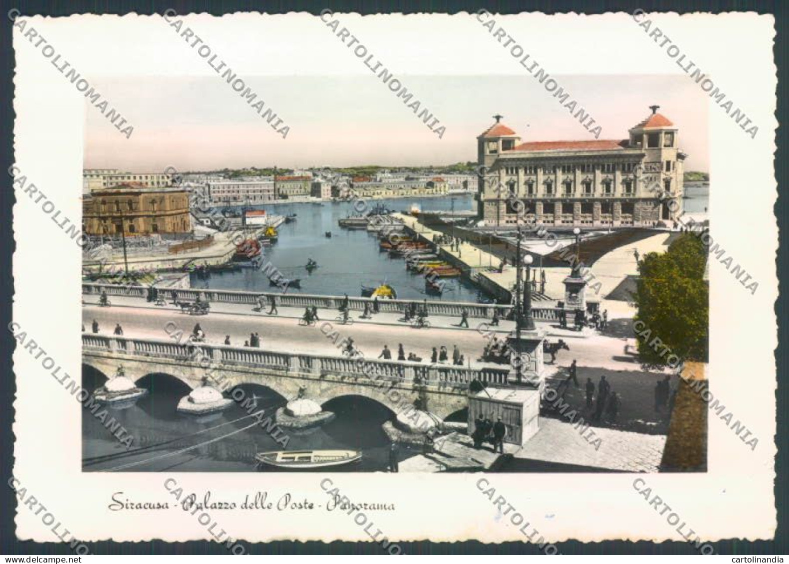 Siracusa Città Posta Foto FG Cartolina ZF8396 - Siracusa