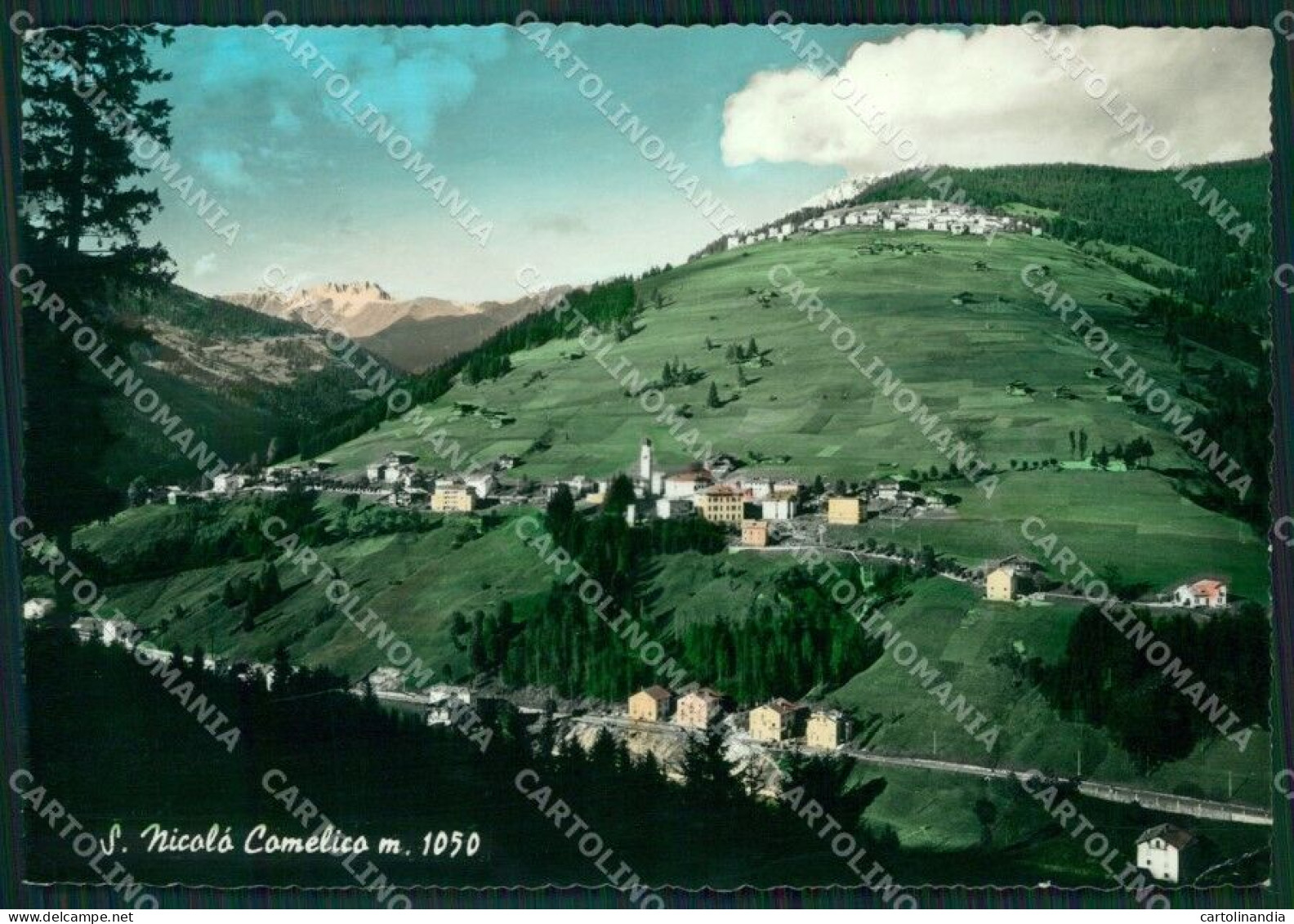 Belluno San Nicolò Comelico Foto FG Cartolina ZKM7068 - Belluno