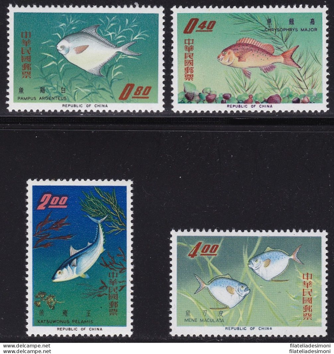 1965 Formosa - China Taiwan - Yvert 518/521 - 4 Valori - MNH** - Otros & Sin Clasificación