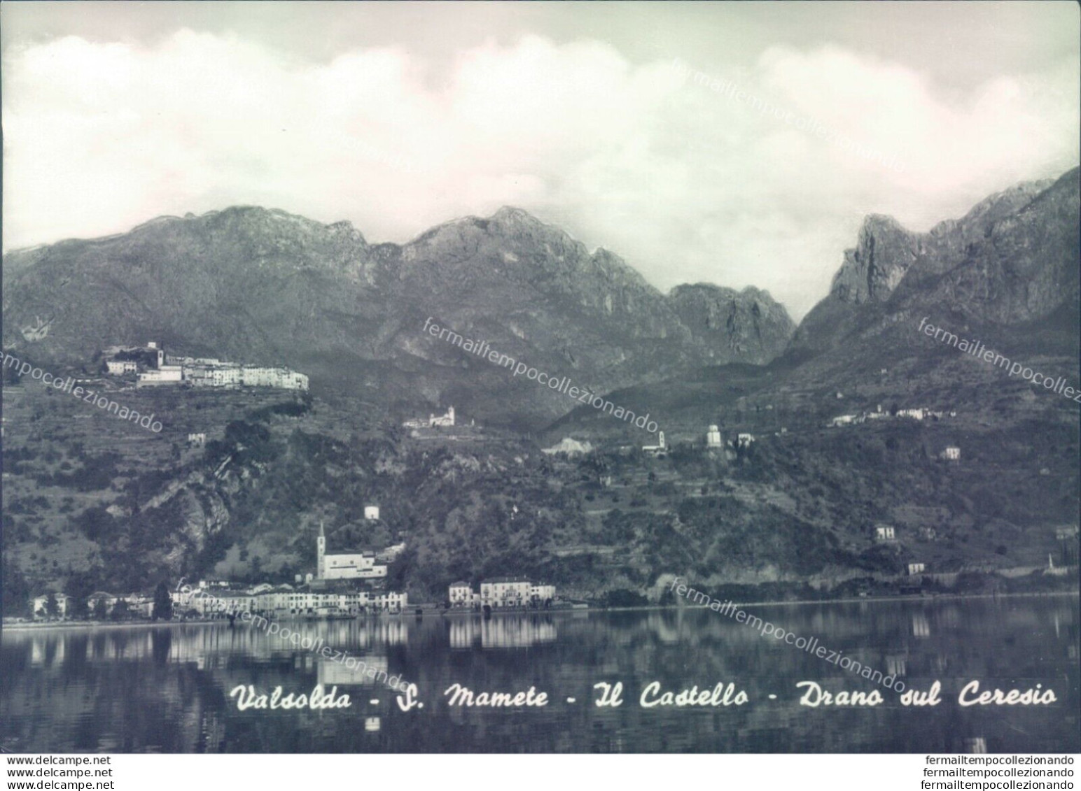 E387 - Cartolina Provincia Di Como - Valsolda - S.mamete E Castello - Como
