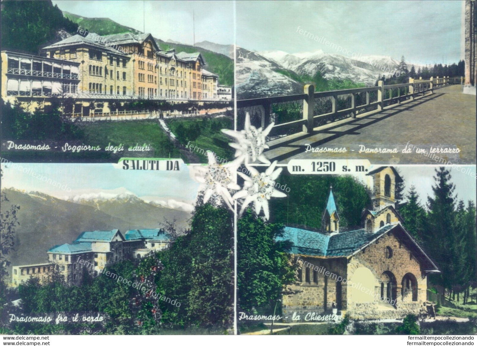 D289- Cartolina Provincia Di Sondrio - Saluti Da Prasomaso - Sondrio