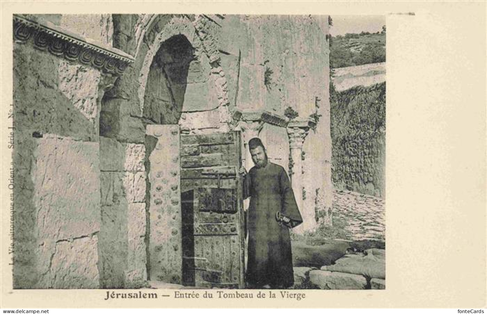 73971948 Jerusalem__Yerushalayim_Israel Entrée Du Tombeau De La Vierge - Israele