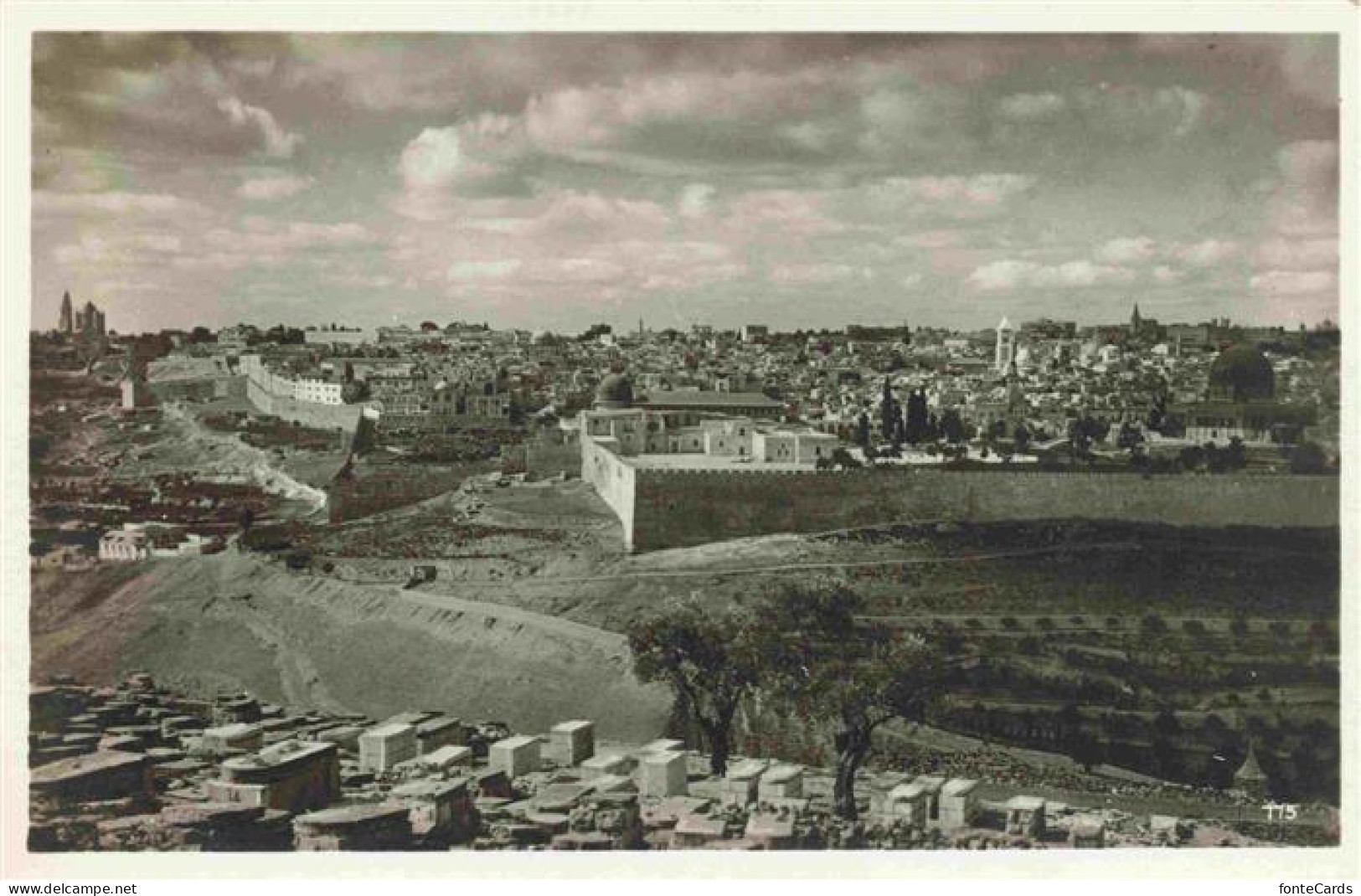 73971912 Jerusalem__Yerushalayim_Israel Panorama - Israele