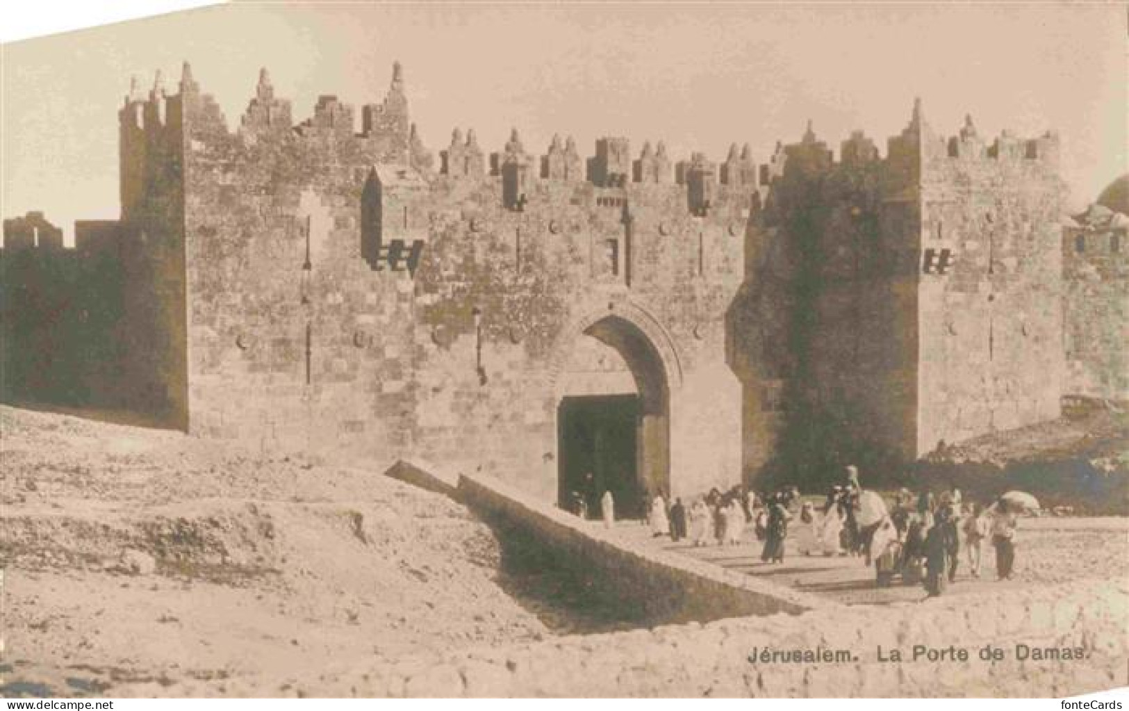 73971910 Jerusalem__Yerushalayim_Israel La Porte De Damas - Israele