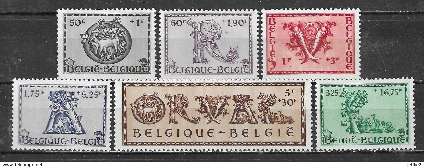 625/30**  Cinquième Orval - Série Complète - MNH** - COB 4 - Vendu à 12.50% Du COB!!!! - Unused Stamps