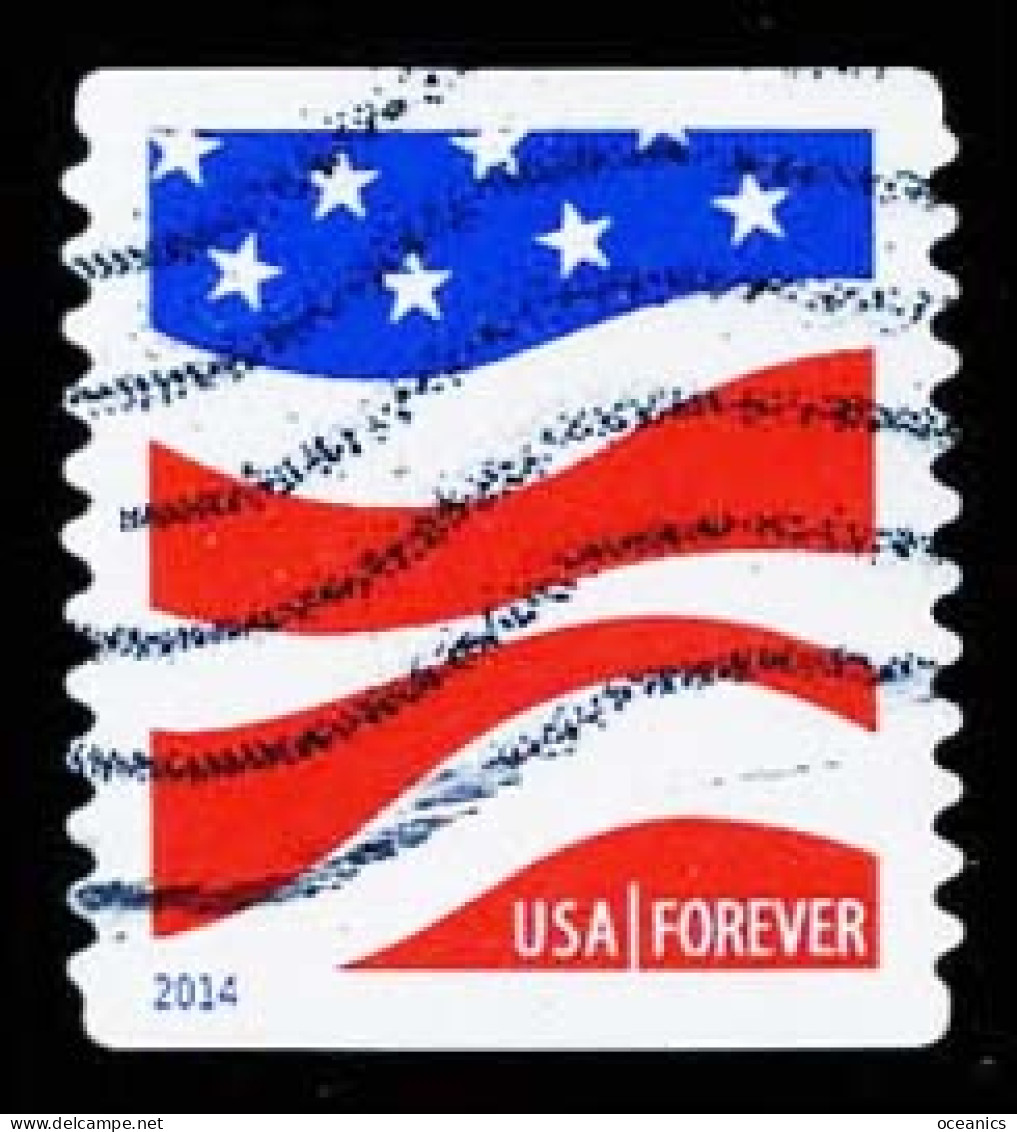 Etats-Unis / United States (Scott No.4896 - Drapeaux / Flags) (o) - Usados