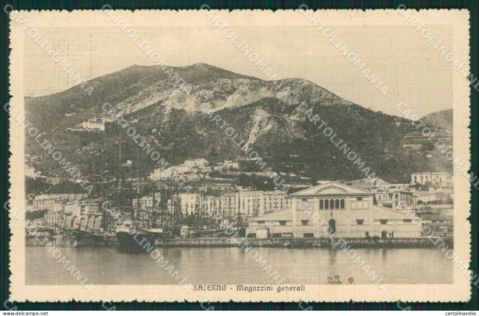 Salerno Città Magazzini Generali Cartolina XB1768 - Salerno