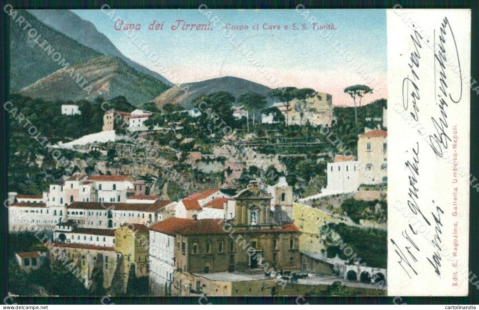 Salerno Cava De Tirreni Cartolina XB1522 - Salerno