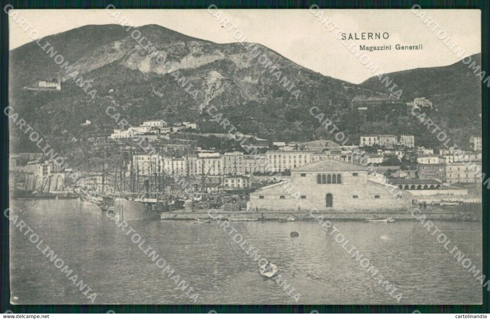 Salerno Città Magazzini Generali Cartolina XB1769 - Salerno