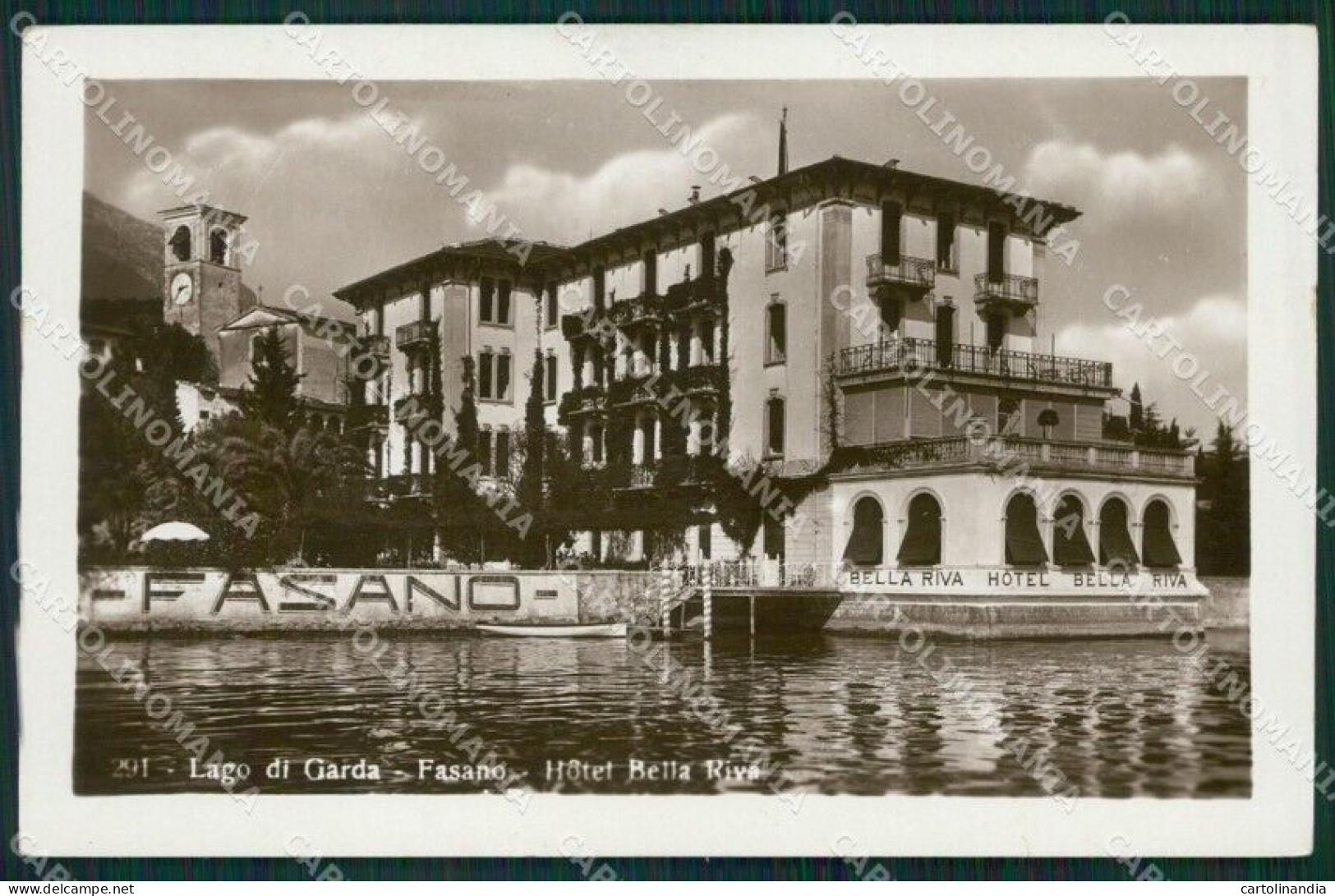 Brescia Gardone Riviera Fasano Del Garda Foto Cartolina ZKM9594 - Brescia