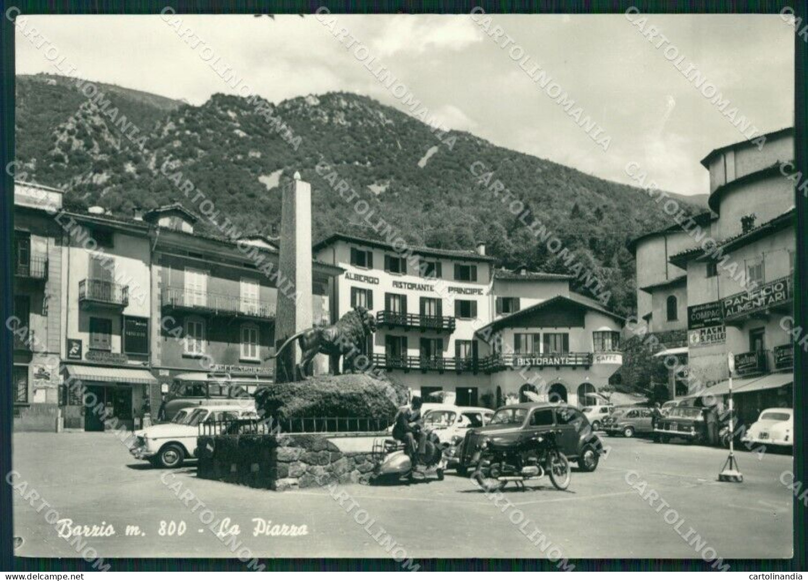 Lecco Barzio Vespa PIEGHINA Foto FG Cartolina ZK5726 - Lecco