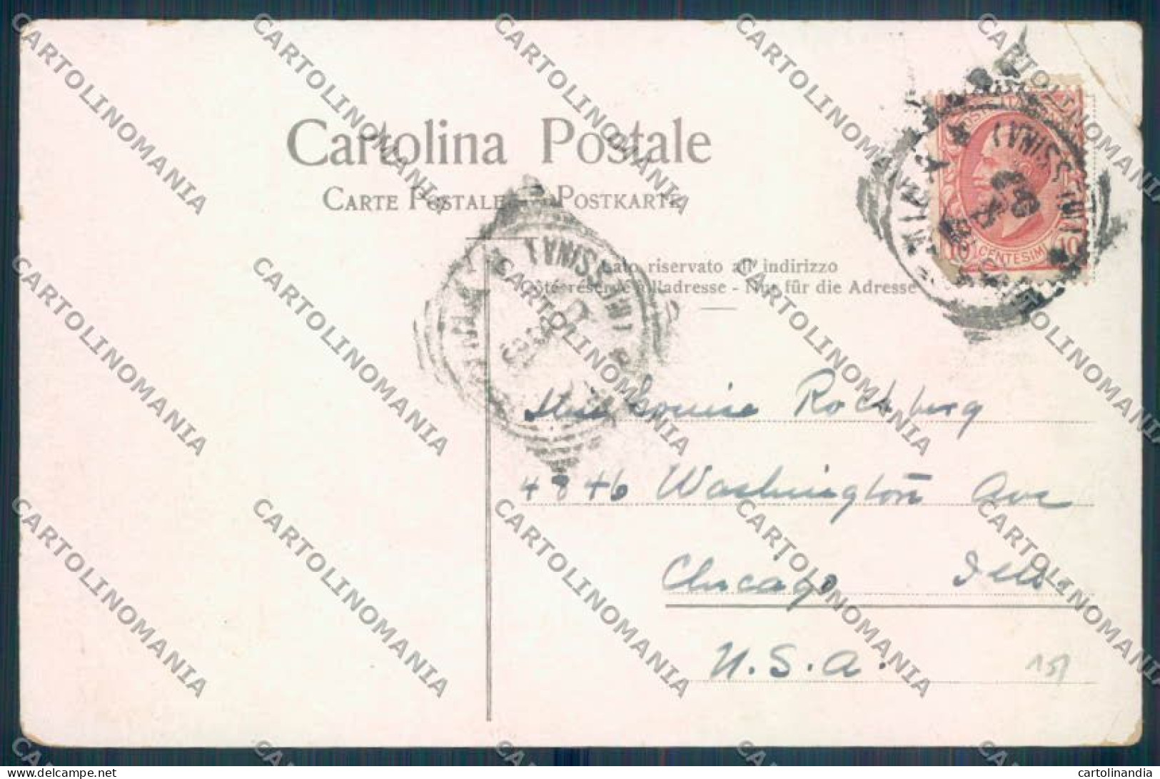 Messina Carretto Siciliano Taormina Asino PIEGHE Cartolina ZT8430 - Messina