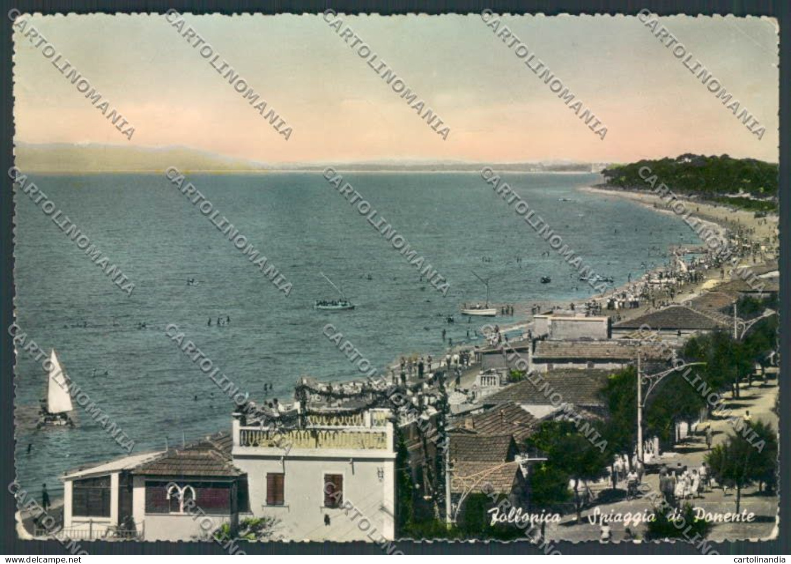 Grosseto Follonica Foto FG Cartolina ZF4016 - Grosseto