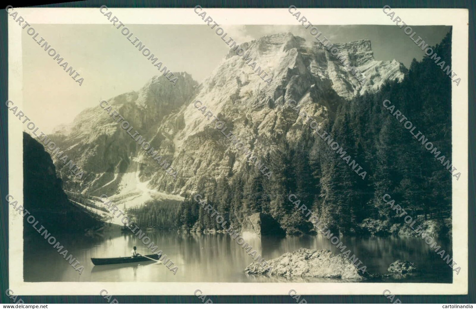 Bolzano Braies Lago Di Foto Cartolina ZC4199 - Bolzano