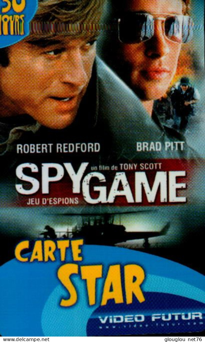 VIDEO FUTUR..CARTE STAR.   SPY GAME.. - Sonstige & Ohne Zuordnung