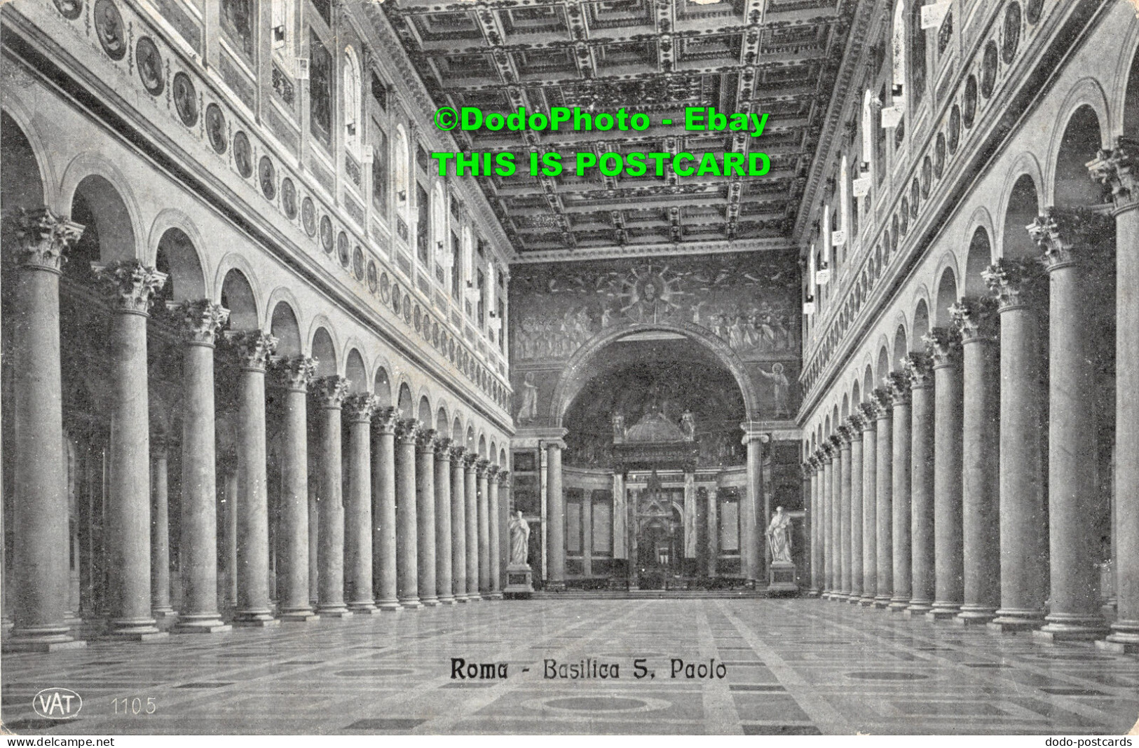 R410460 VAT. 1105. Roma. Basilica S. Paolo - Monde