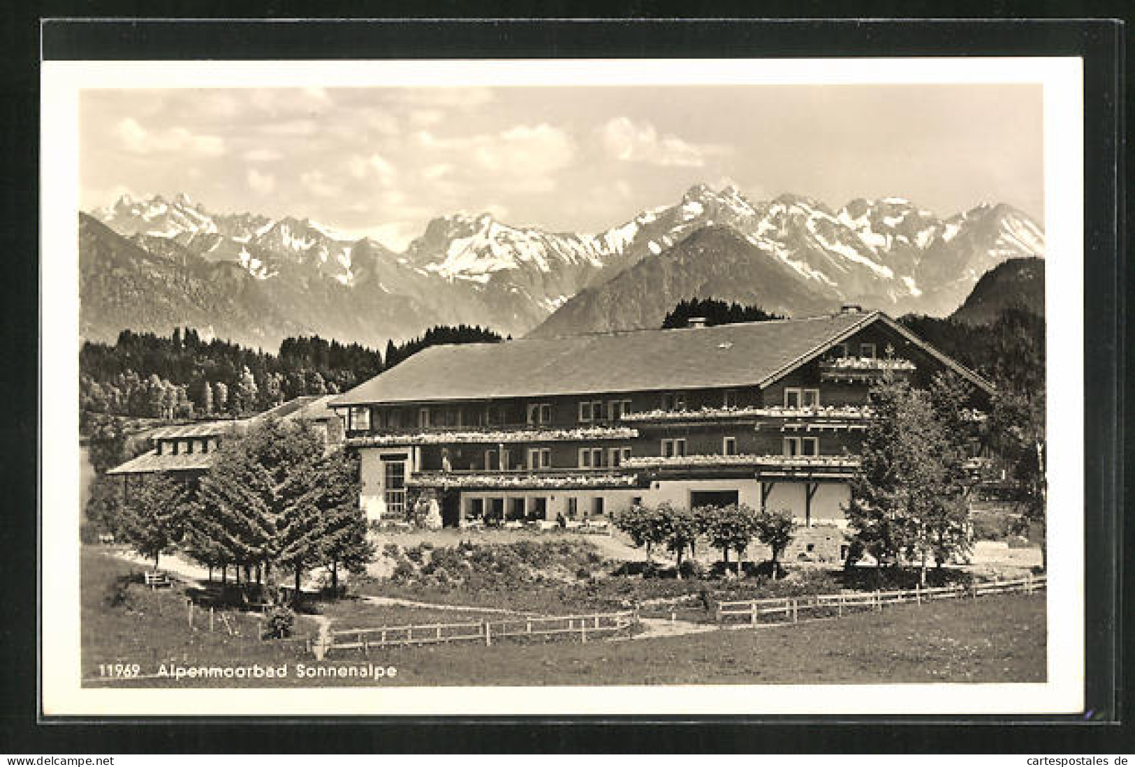 AK Sonthofen, Alpenmoorbad Sonnenalpe  - Sonthofen