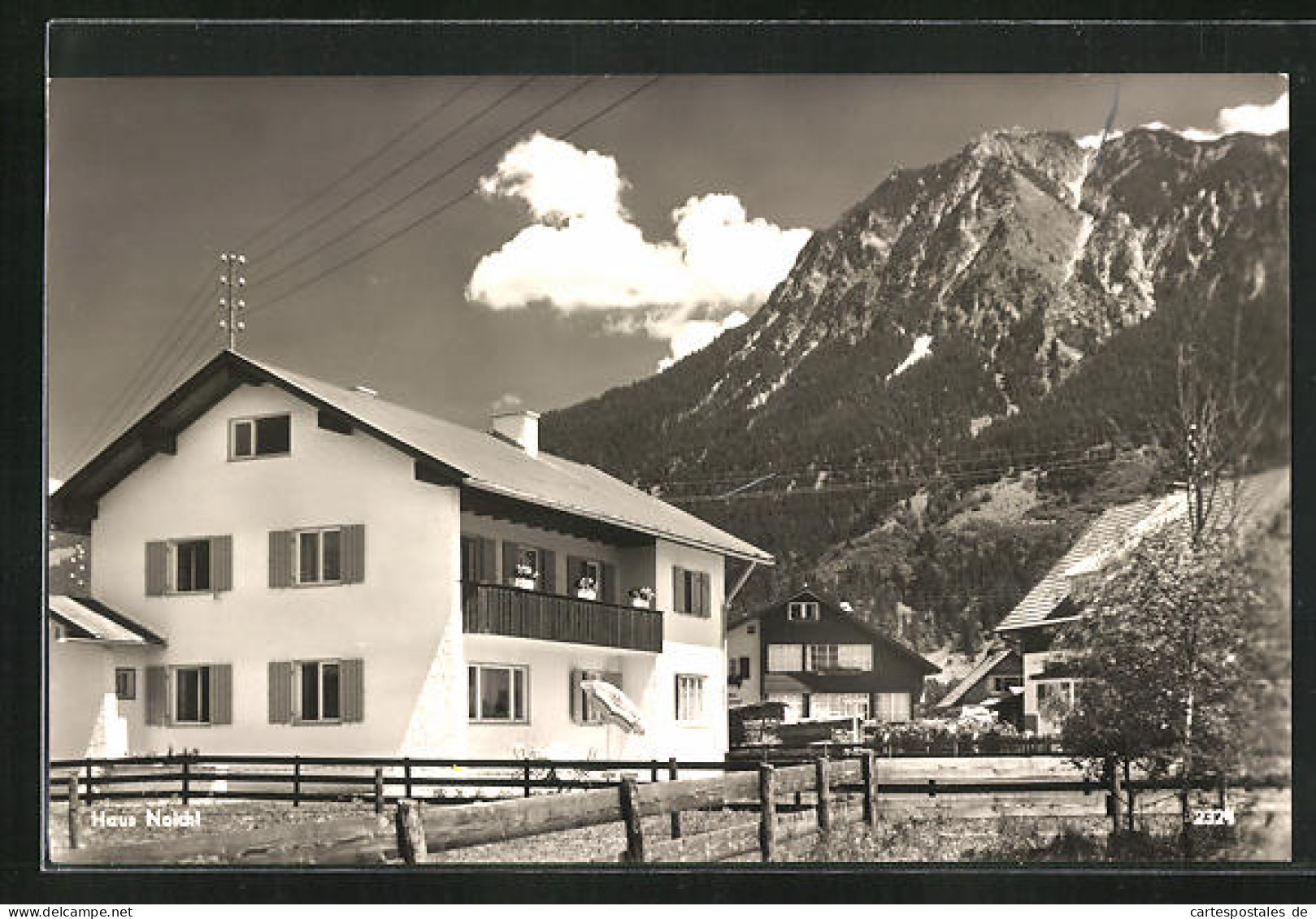 AK Oberstdorf /Allg., Hotel Haus Noichl, Rothenfelserstrasse 6  - Oberstdorf