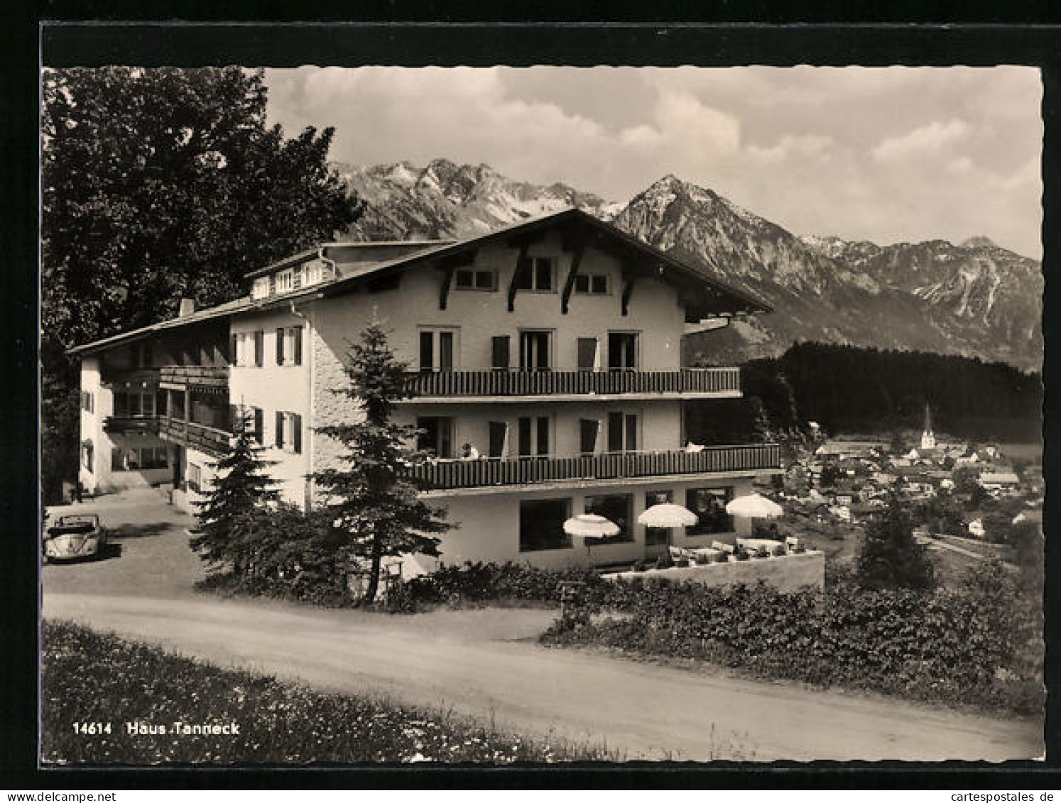 AK Fischen /Allgäu, Hotel-Pension Haus Tanneck Auf Der Maderalm  - Fischen