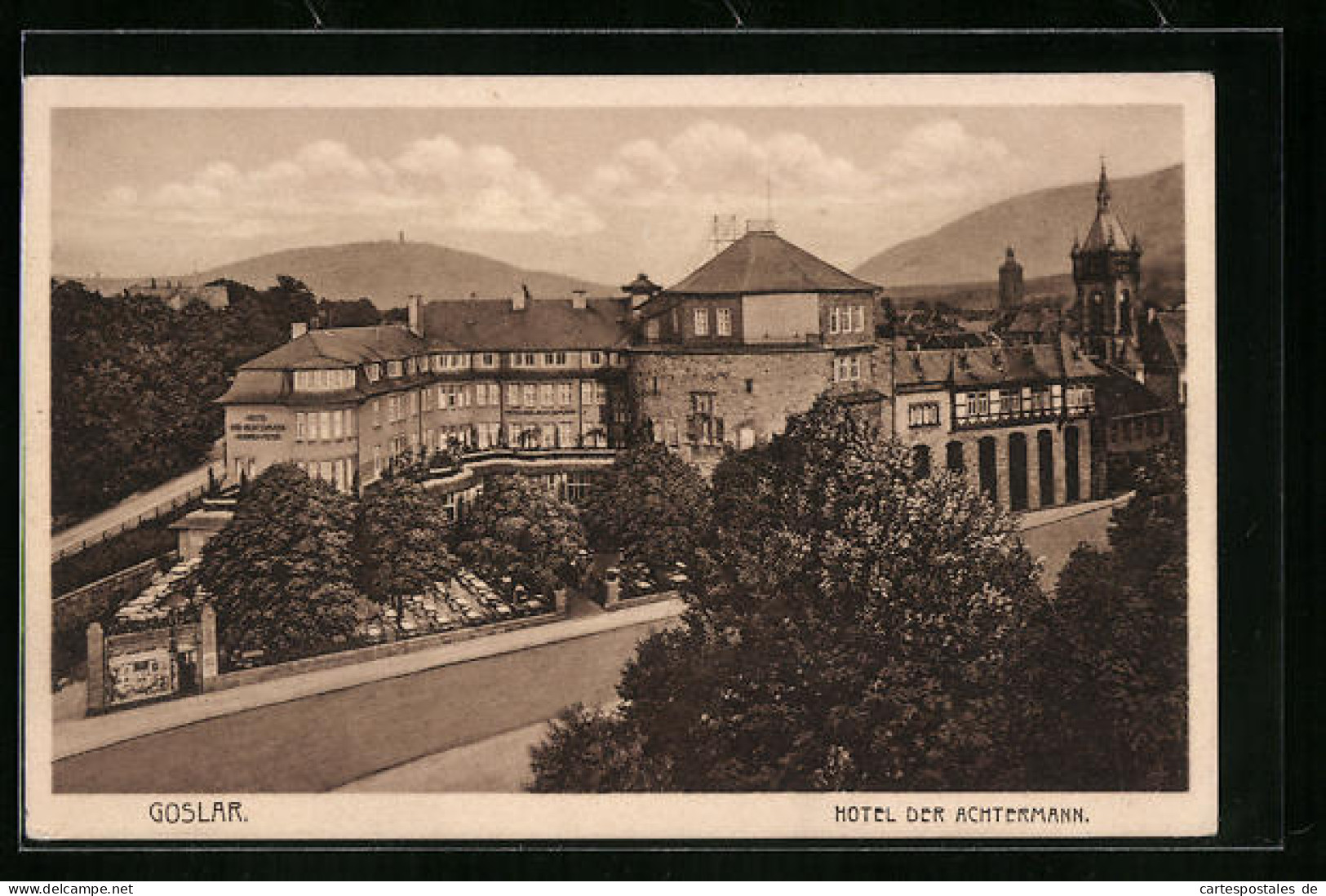 AK Goslar, Hotel Der Achtermann  - Goslar