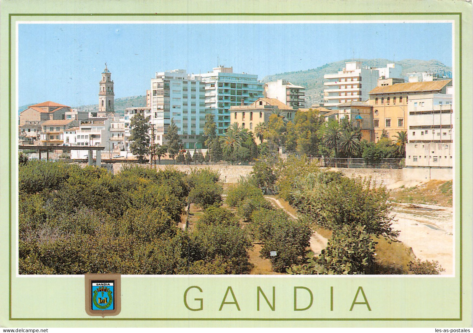 Espagne GANDIA VALENCIA - Valencia