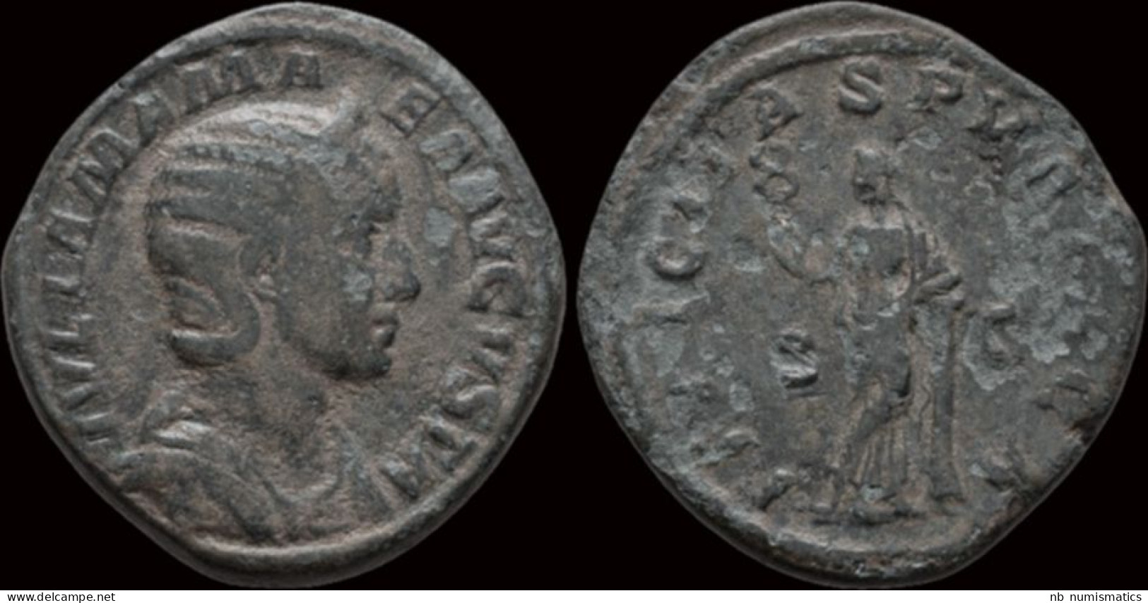 Julia Mamaea AE Sestertius Felicitas Standing Facing - La Dinastia Severi (193 / 235)