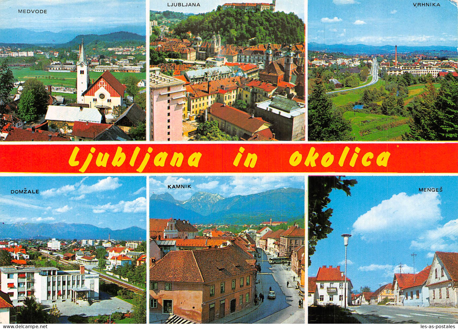 JUGOLAVIJA LJUBLJANA IN OKLICA - Joegoslavië
