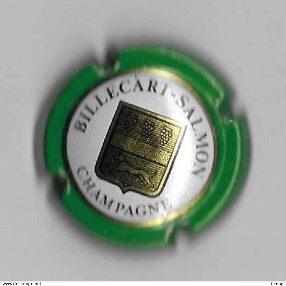 CAPSULE PLAQUE DE MUSELET - CHAMPAGNE BILLECART SALMON A AY CHAMPAGNE MARNE, VOIR LE SCANNER - Billecart Salmon