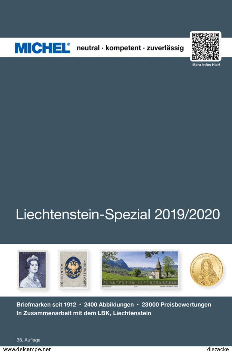 Michel Katalog Liechtenstein-Spezial 2019/2020 Portofrei In Deutschland!! Neu - Sonstige & Ohne Zuordnung