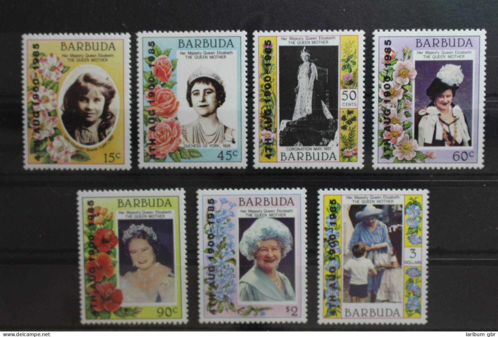 Barbuda 783-789 Postfrisch #SX915 - Antigua And Barbuda (1981-...)