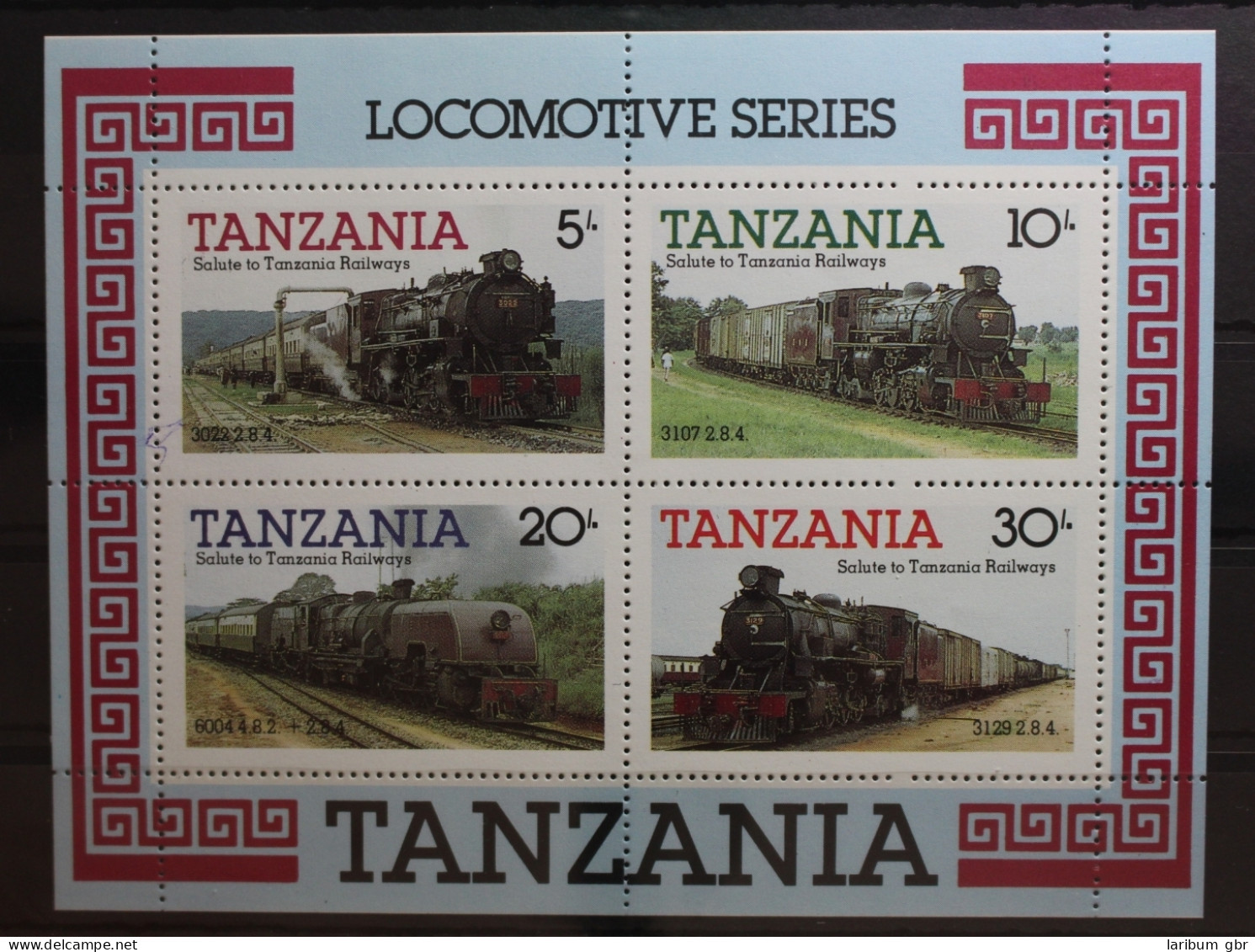 Tansania Block 44 Mit 268-271 Postfrisch #SY262 - Tanzania (1964-...)