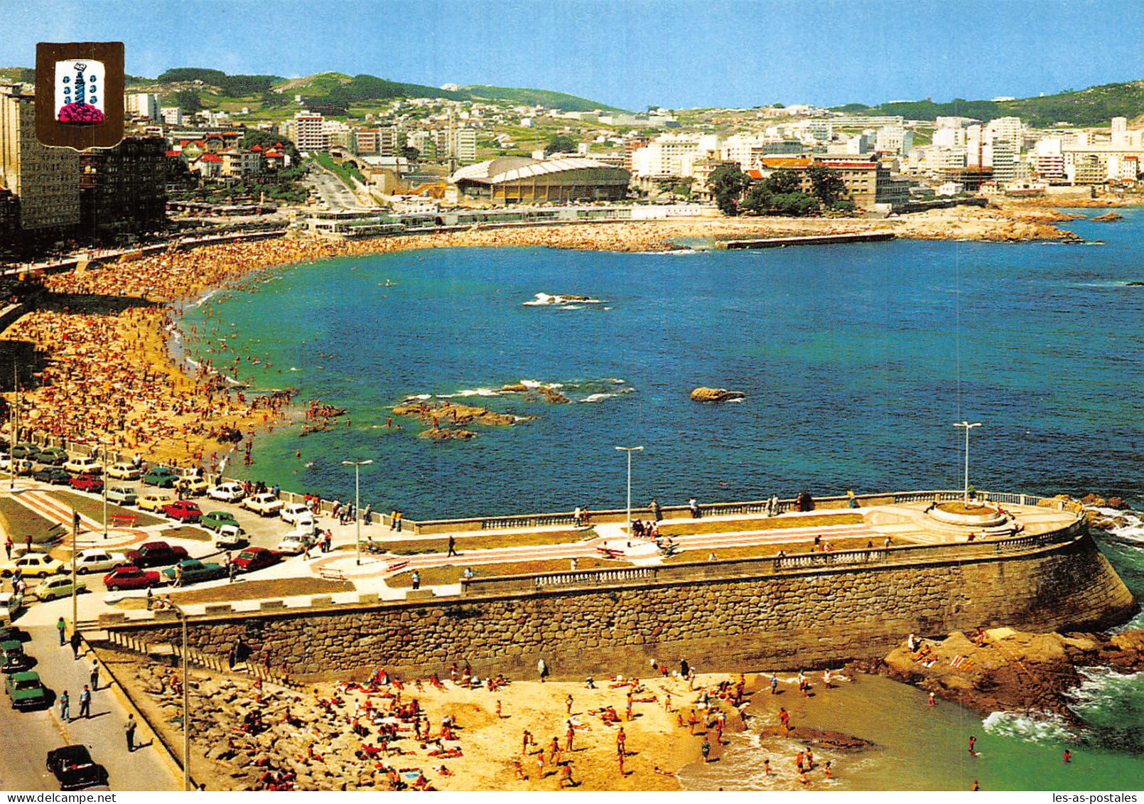 ESPAGNE LA CORUNA PLAYA DE RIAZOR - Andere & Zonder Classificatie