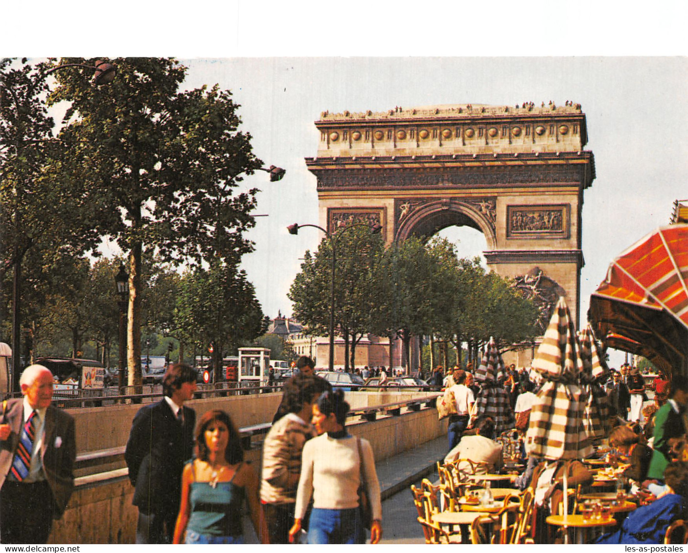 75 PARIS ARC DE TRIOMPHE - Panoramic Views