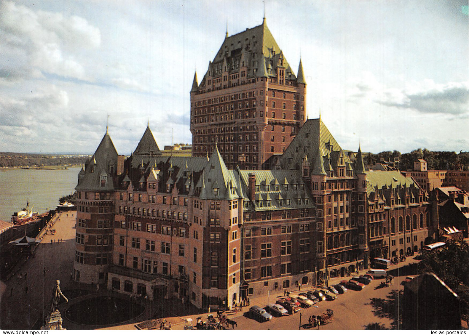 CANADA QUEBEC CHÂTEAU FONTENAC - Modern Cards