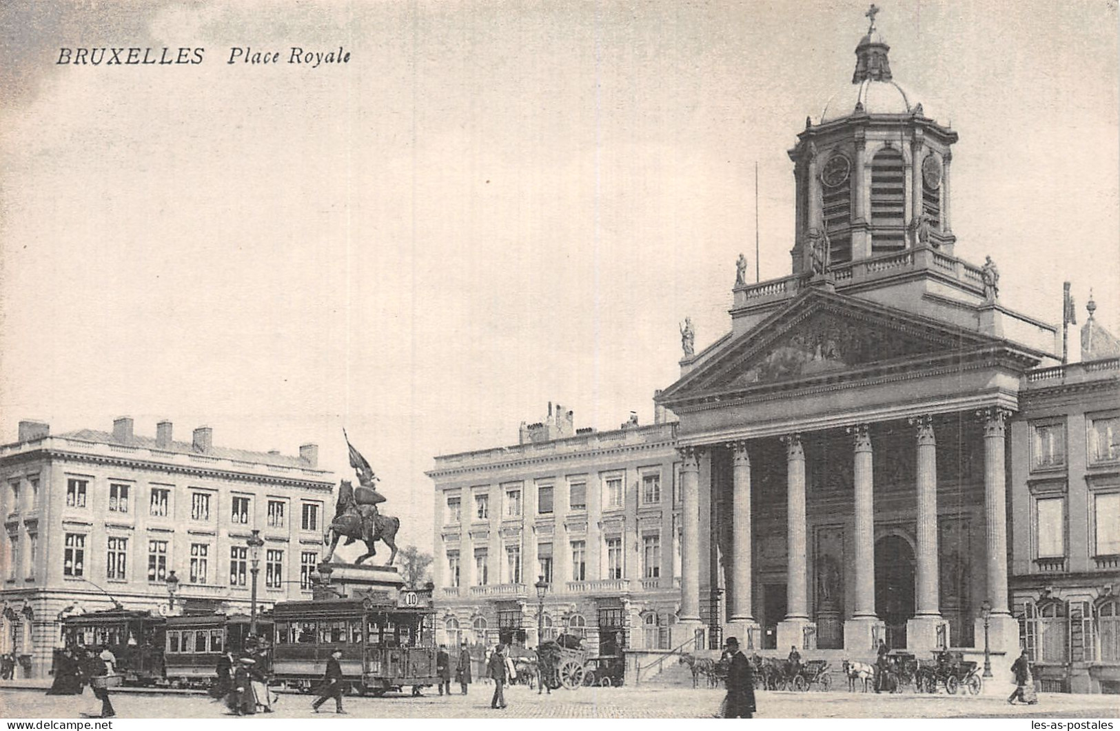 BELGIQUE BRUXELLES PLACE ROYAL - Monumentos, Edificios