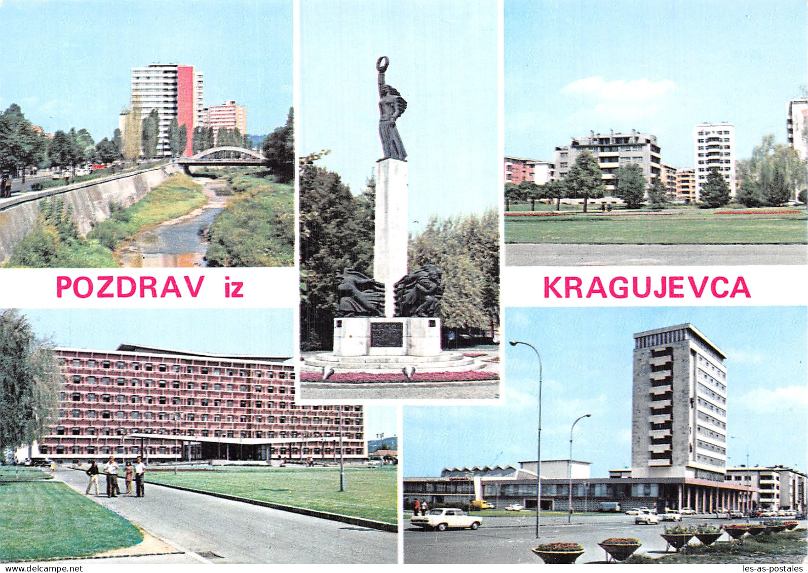 CROATIE POZDRAV IZ KRAGUJEVCA - Croatie