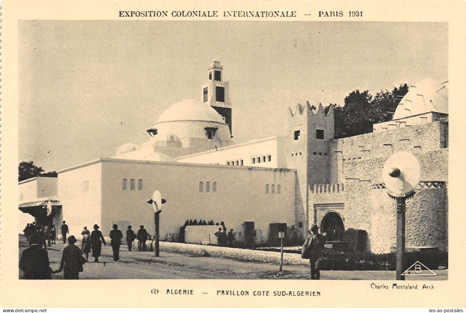 75 PARIS EXPOSITION L ALGERIE - Mehransichten, Panoramakarten