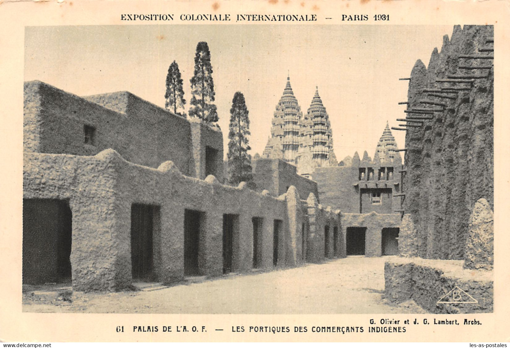 75 PARIS EXPOSITION PALAIS DE L AOF - Multi-vues, Vues Panoramiques