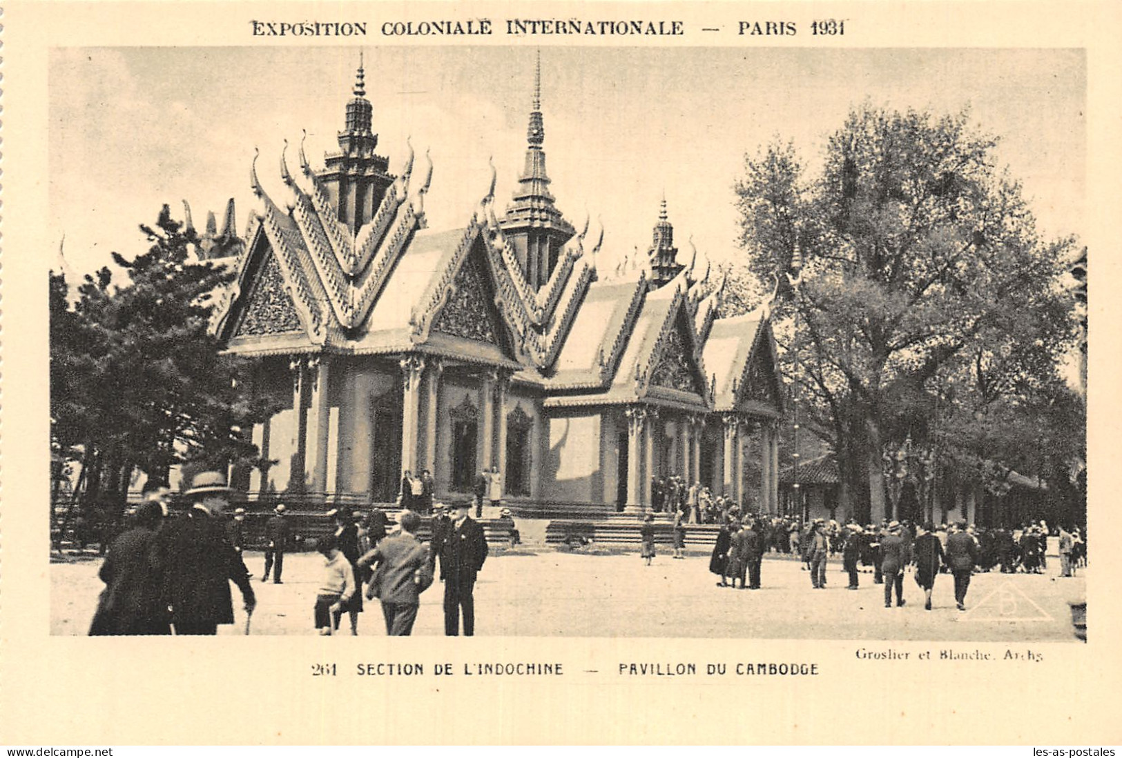 75 PARIS EXPOSITION INDOCHINE - Mehransichten, Panoramakarten
