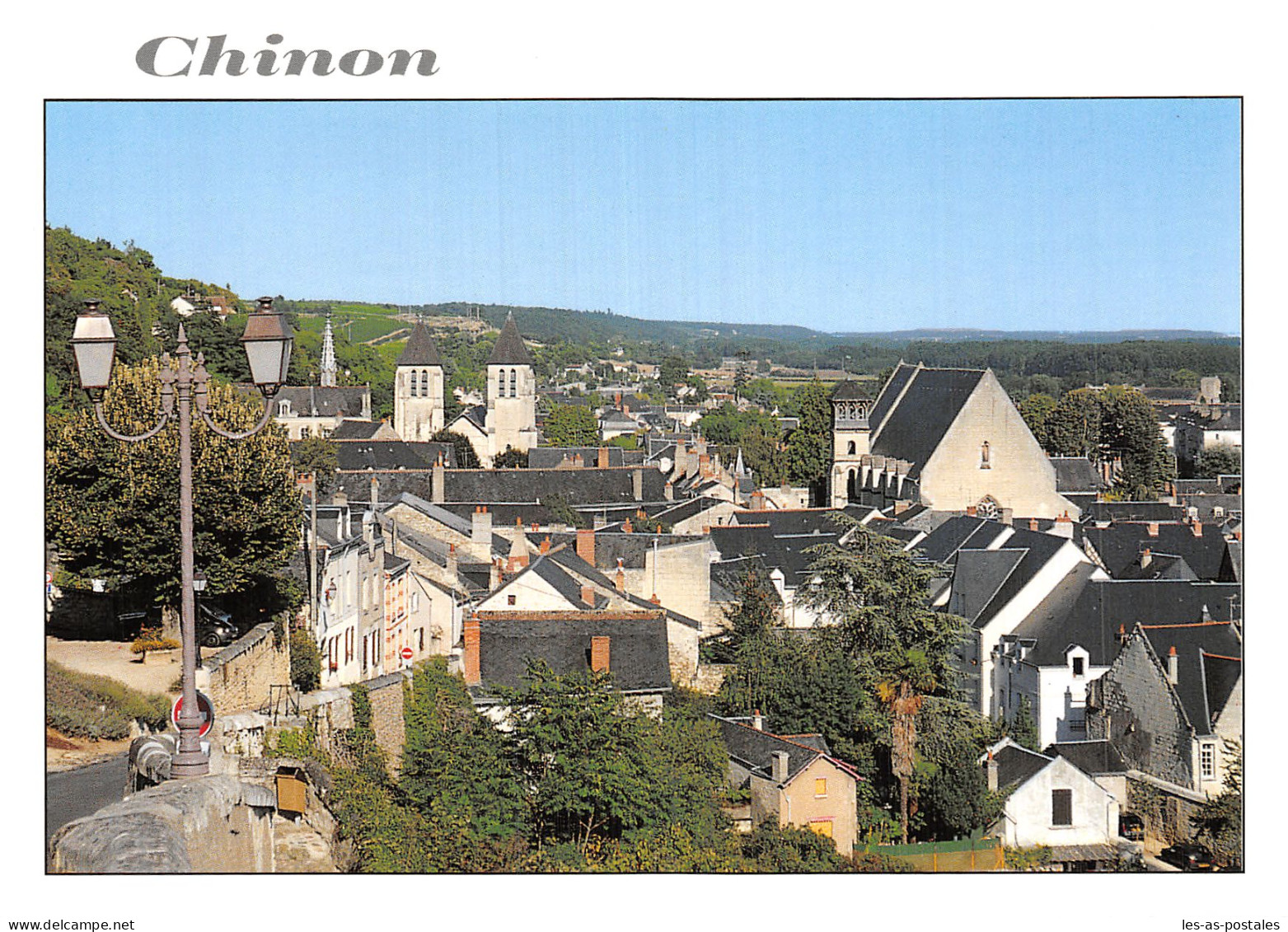 37 CHINON LE CHÂTEAU - Chinon