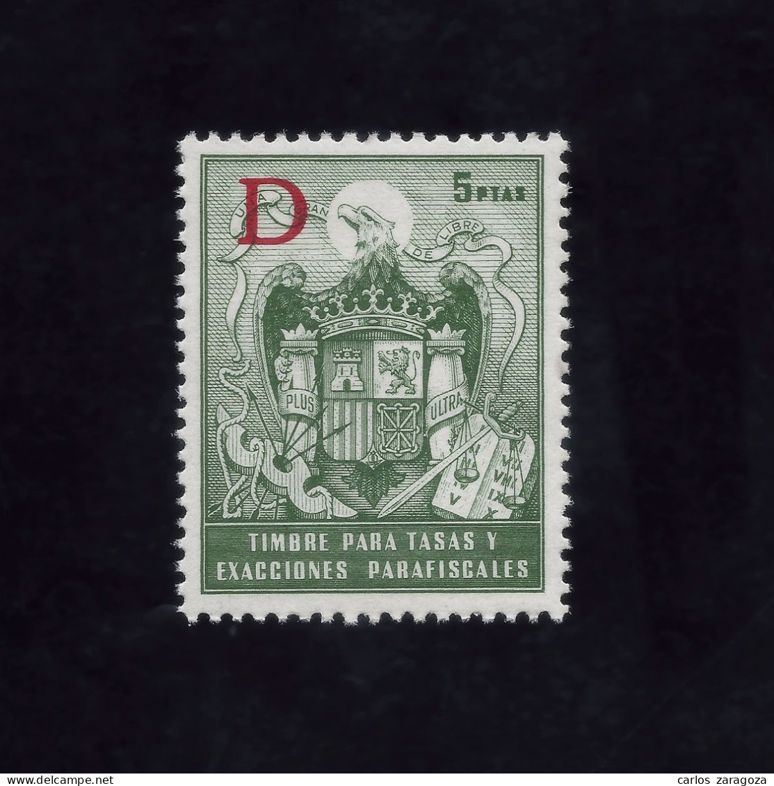 TIMBRE PARA TASAS Y EXACCIONES PARAFISCALES 5 PTAS — Sello Fiscal Nuevo ** MNH - Revenue Stamps